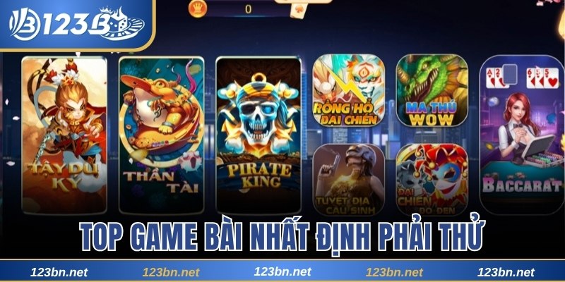 Danh sách game bài nhất định phải thử
