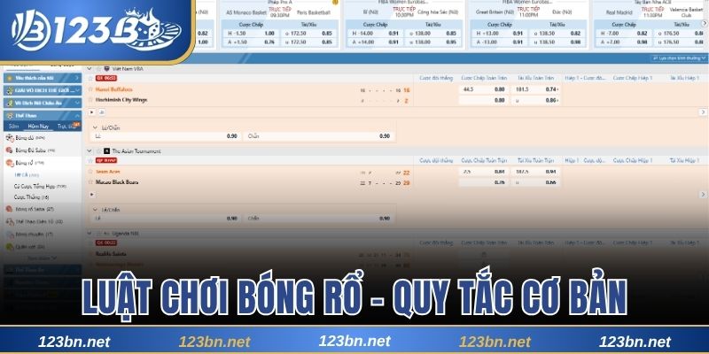 Luật chơi bóng rổ