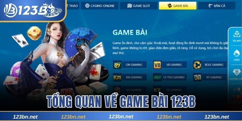 Thông tin tổng quan về sảnh trò chơi bài