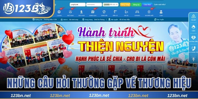 Tổng hợp những câu hỏi thường gặp về thương hiệu 123B